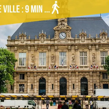 아파트 Hyper Center I Proche Rer & Metro I 3,4 People
